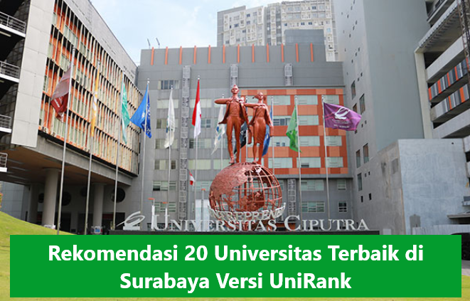 Rekomendasi 20 Universitas Terbaik di Surabaya Versi UniRank